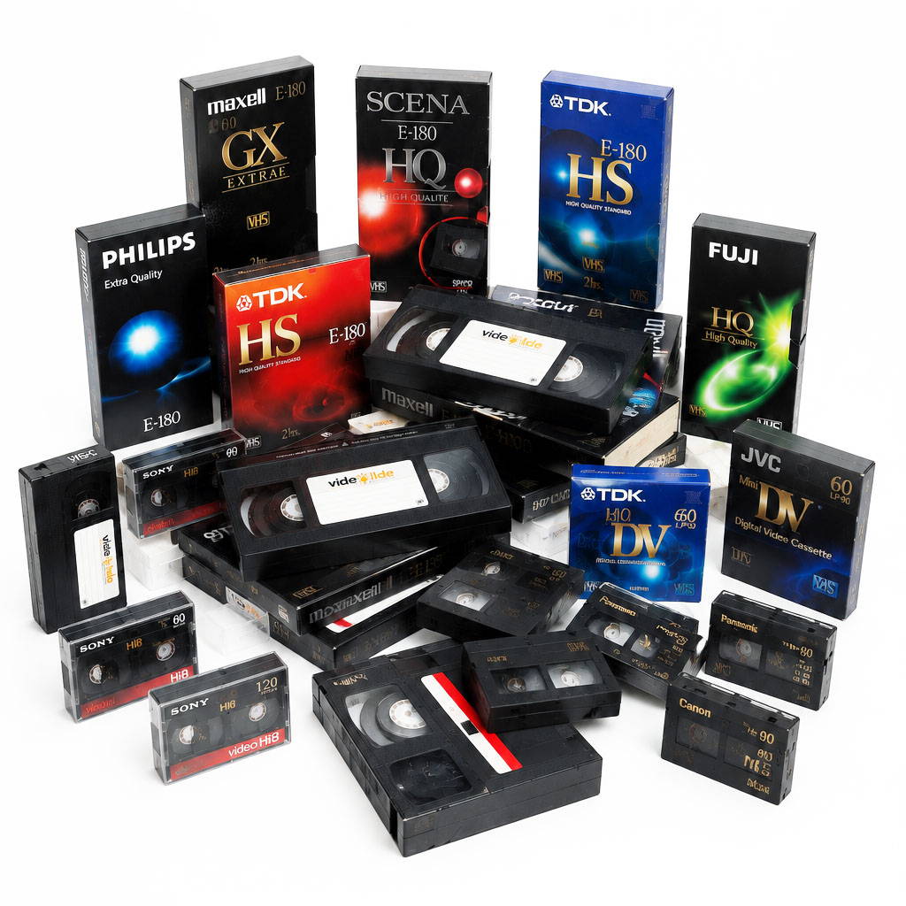 Digitalizácia svadobného videa z VHS kazety